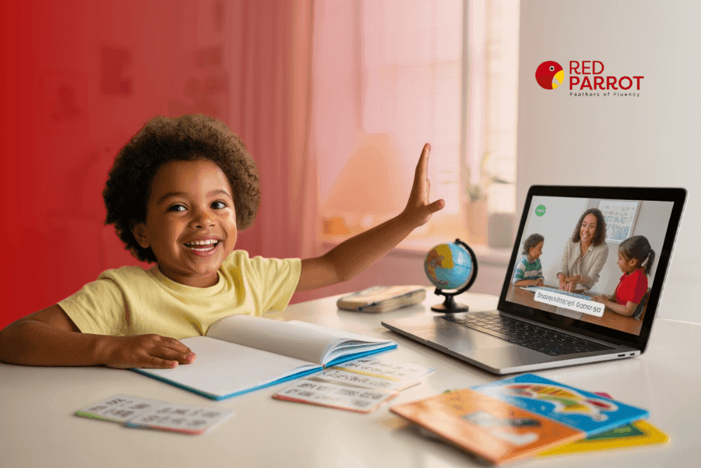 How Online Language Classes Help Children Build Confidence at Home